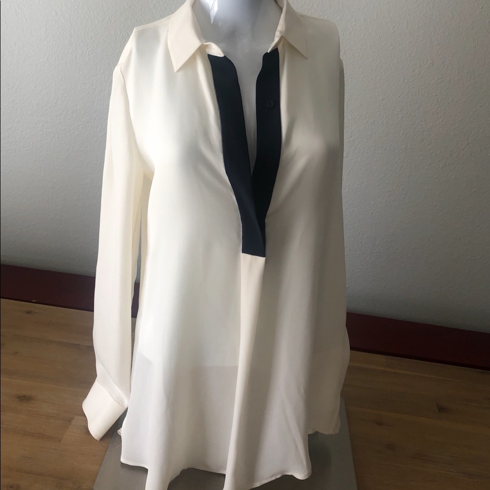 Theory Women’s Silk Shirt - Small